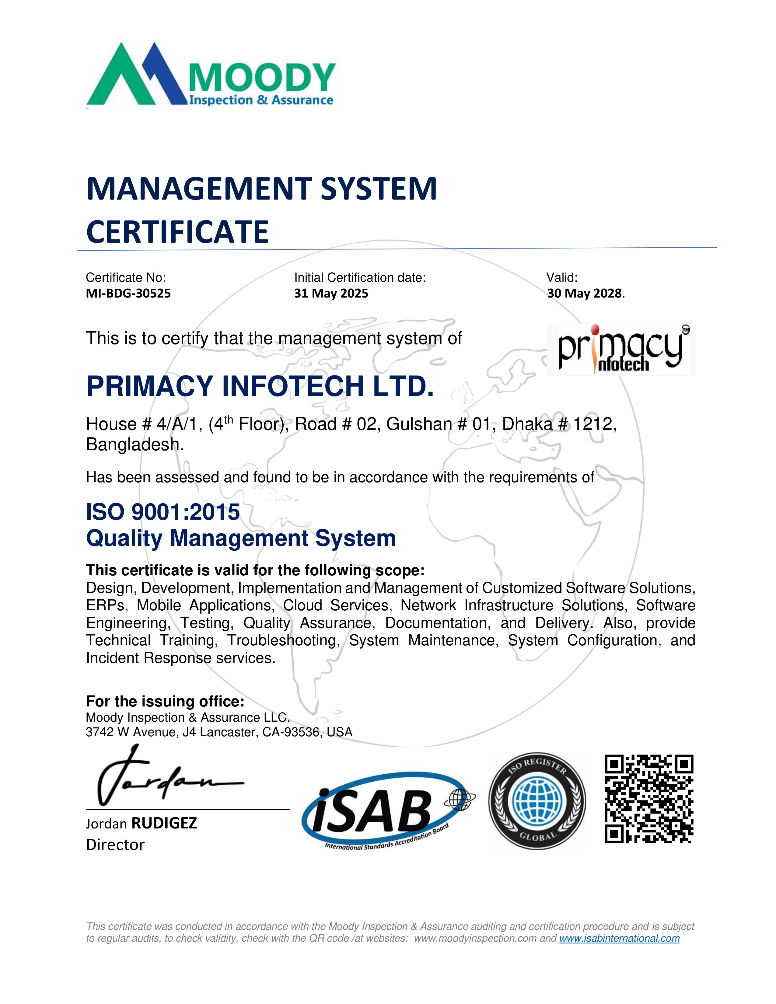 ISO 9001:2015