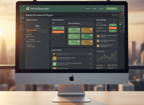 Website Development for Deshojj Bangladesh